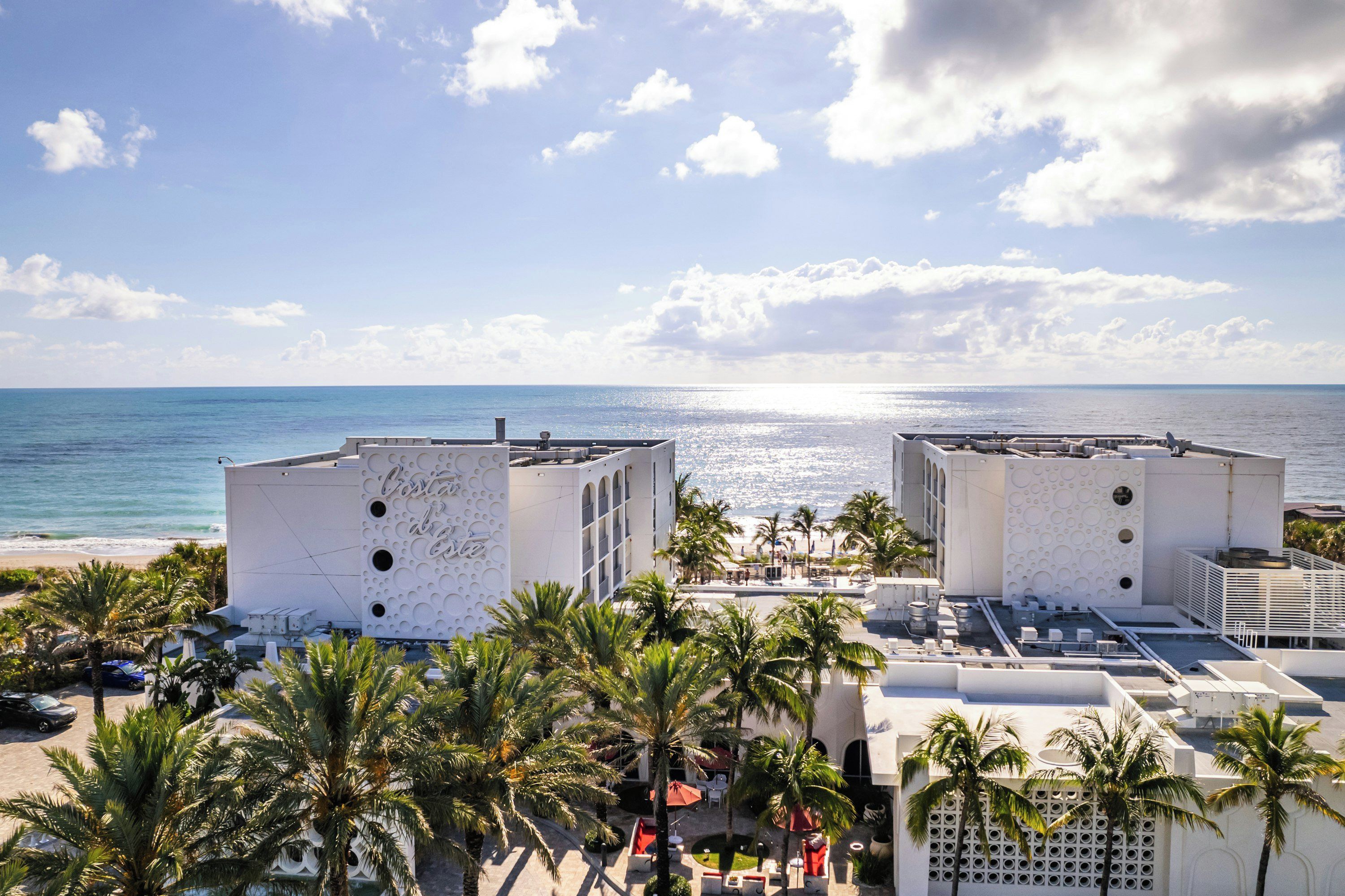 Utsikt over resort