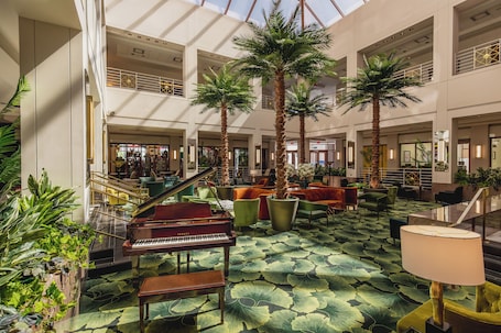 Lobby sitting area. The Clyde Hotel