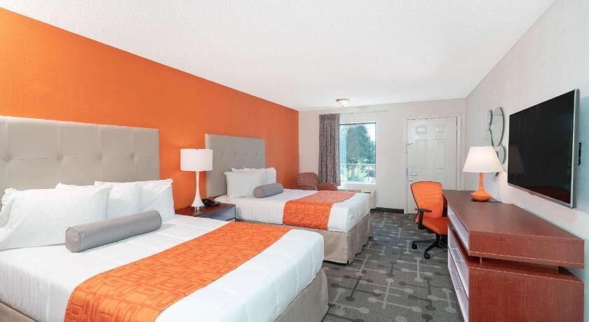 In-room safe, iron/ironing board, free cribs/infant beds, rollaway beds