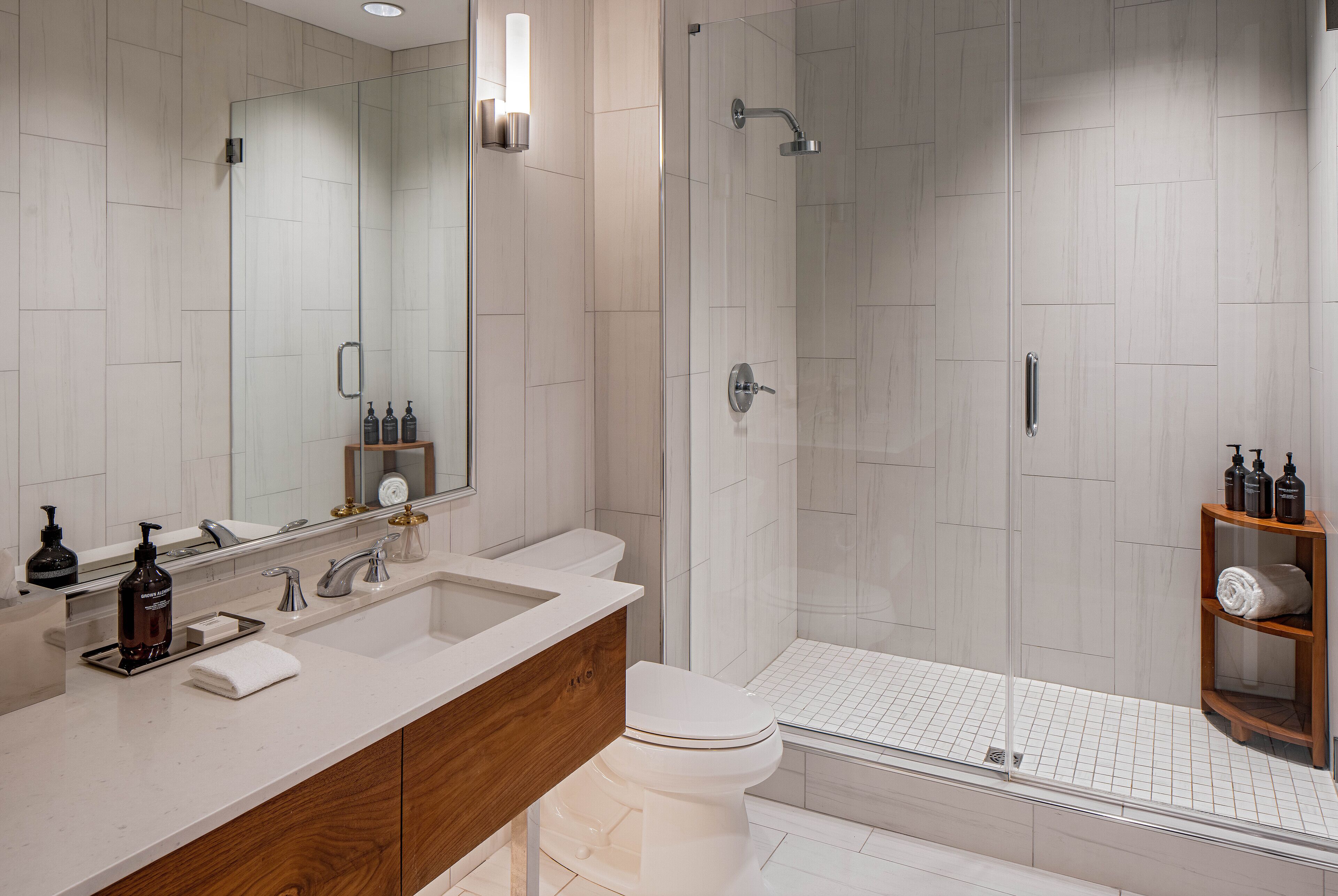 free toiletries, hair dryer, towels, soap