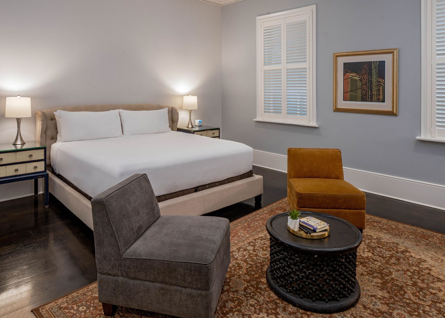 Premium bedding, pillowtop beds, in-room safe, desk
