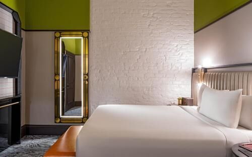 Premium bedding, pillowtop beds, in-room safe, desk