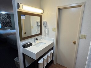 Free toiletries, hair dryer, towels, soap