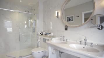 Room, Harbor View (Freestanding Bath) | Bathroom | Designer toiletries, hair dryer, bathrobes, slippers