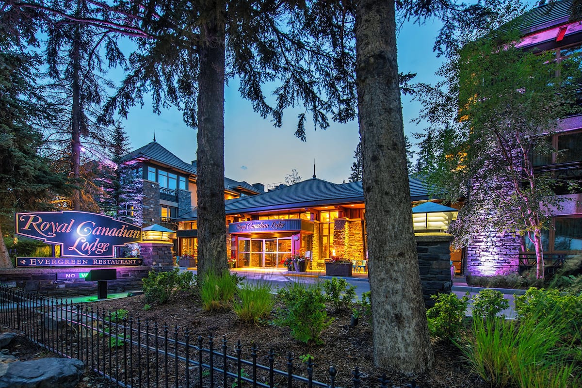 front of property – evening/night