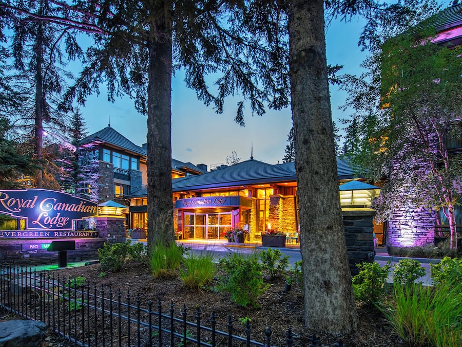 Front of property - evening/night