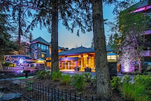 Front of property - evening/night