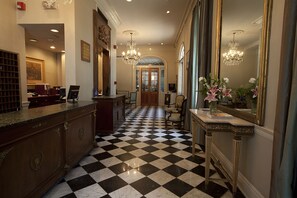 Interior entrance