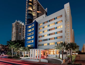 Hotel Exterior at Hilton Cabana Miami Beach Resort