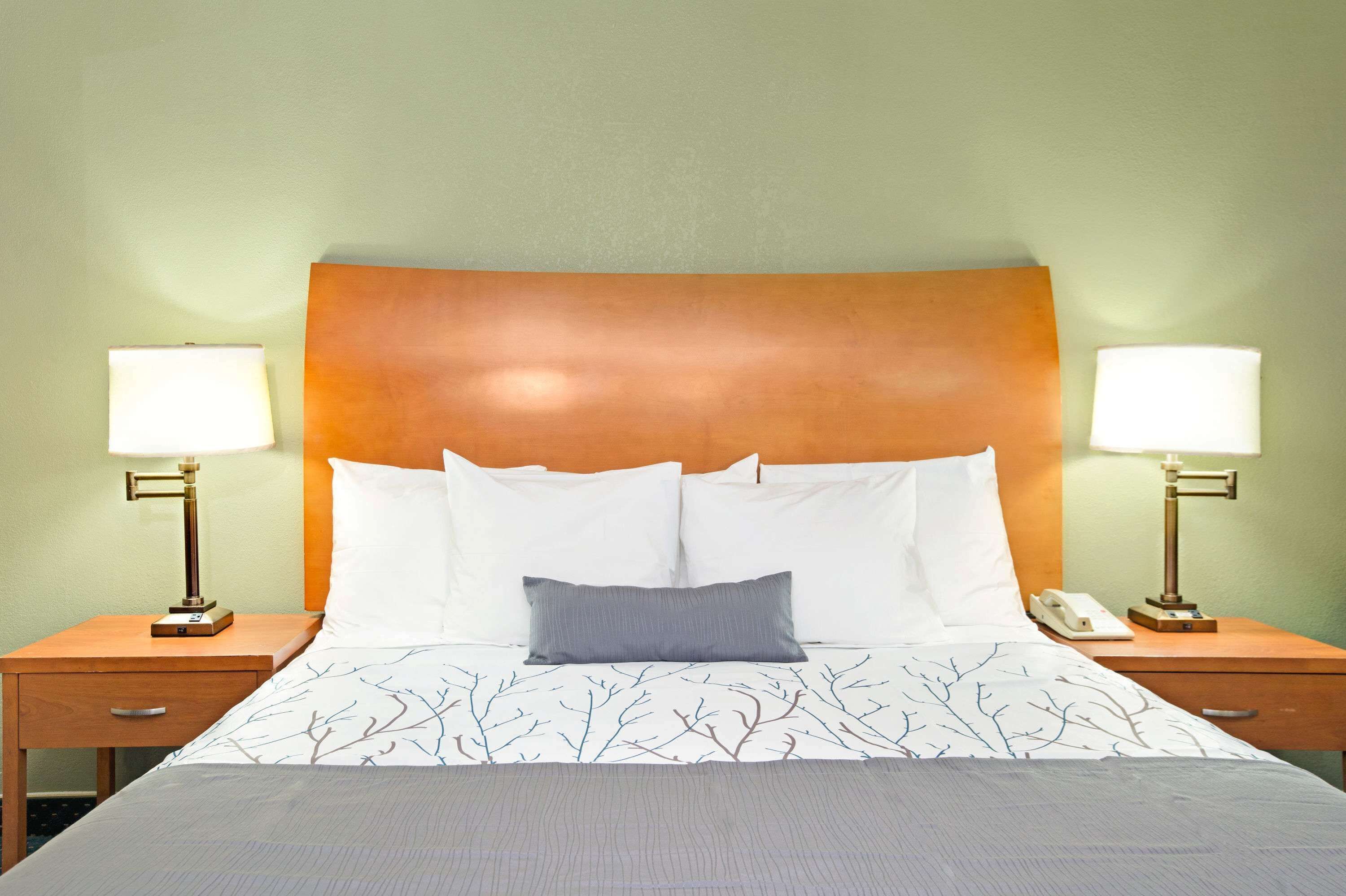 Blackout drapes, iron/ironing board, free cribs/infant beds, free WiFi