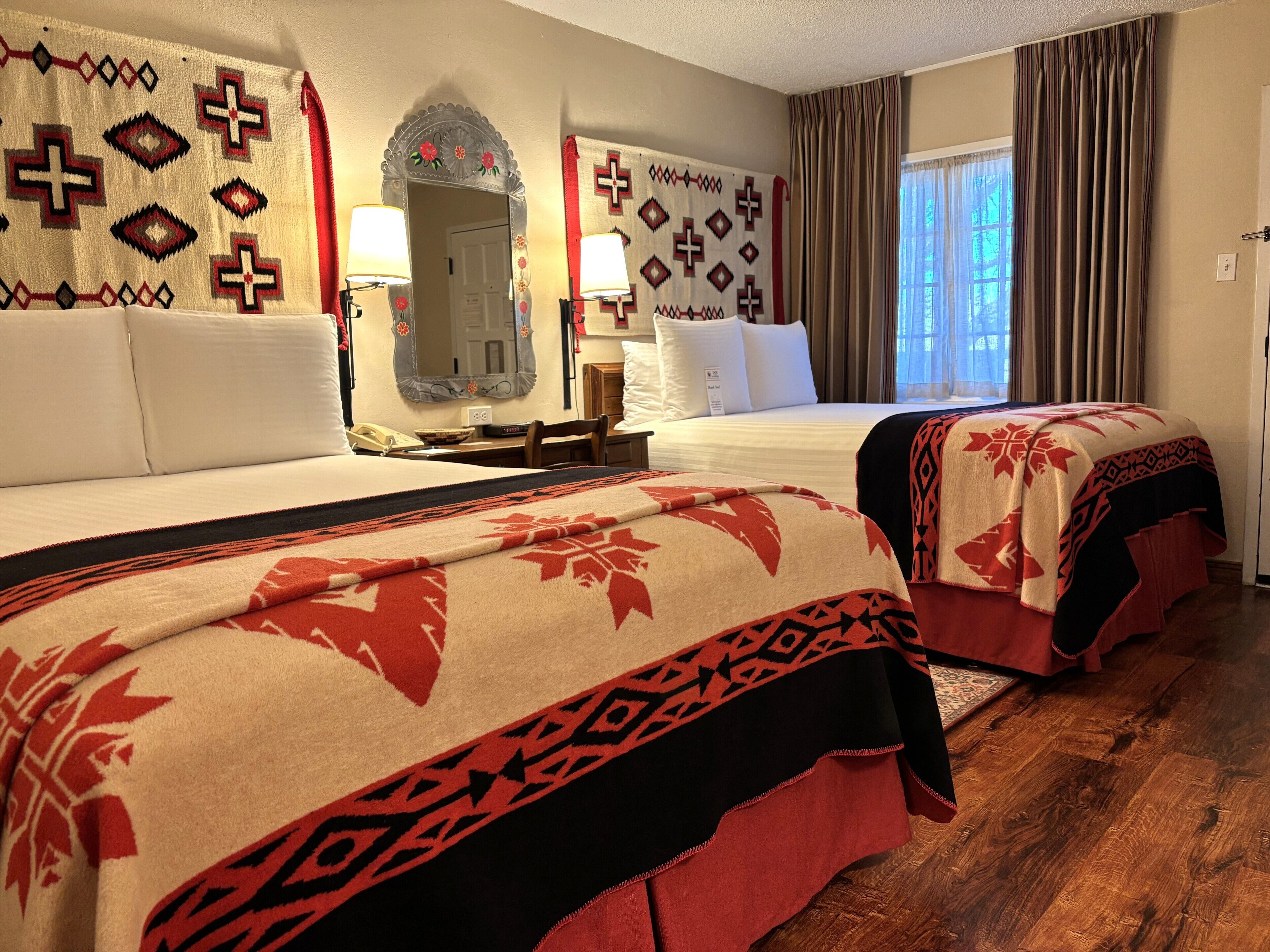 traditional room, 2 queen beds | 1 bedroom, premium bedding, pillow-top beds, in-room safe