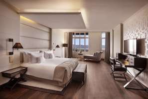 Premium bedding, down duvets, minibar, in-room safe