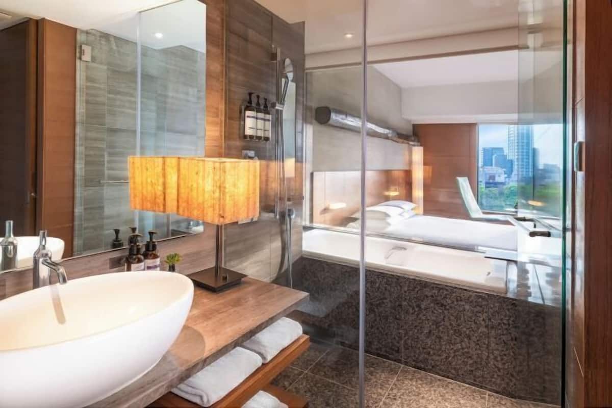 Bagno | Set di cortesia gratuito, asciugacapelli, accappatoio, pantofole
