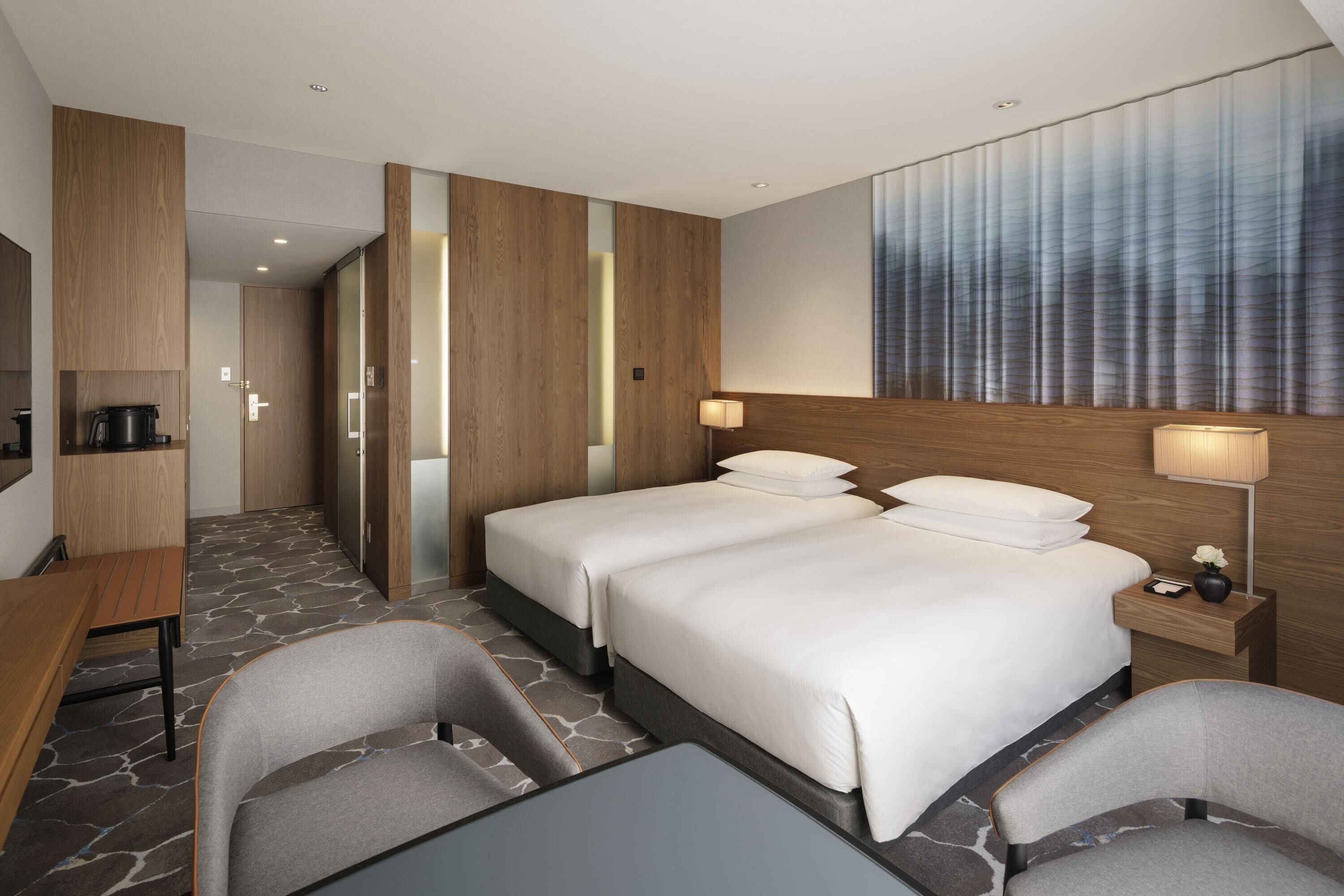 In-room safe, desk, blackout drapes, iron/ironing board