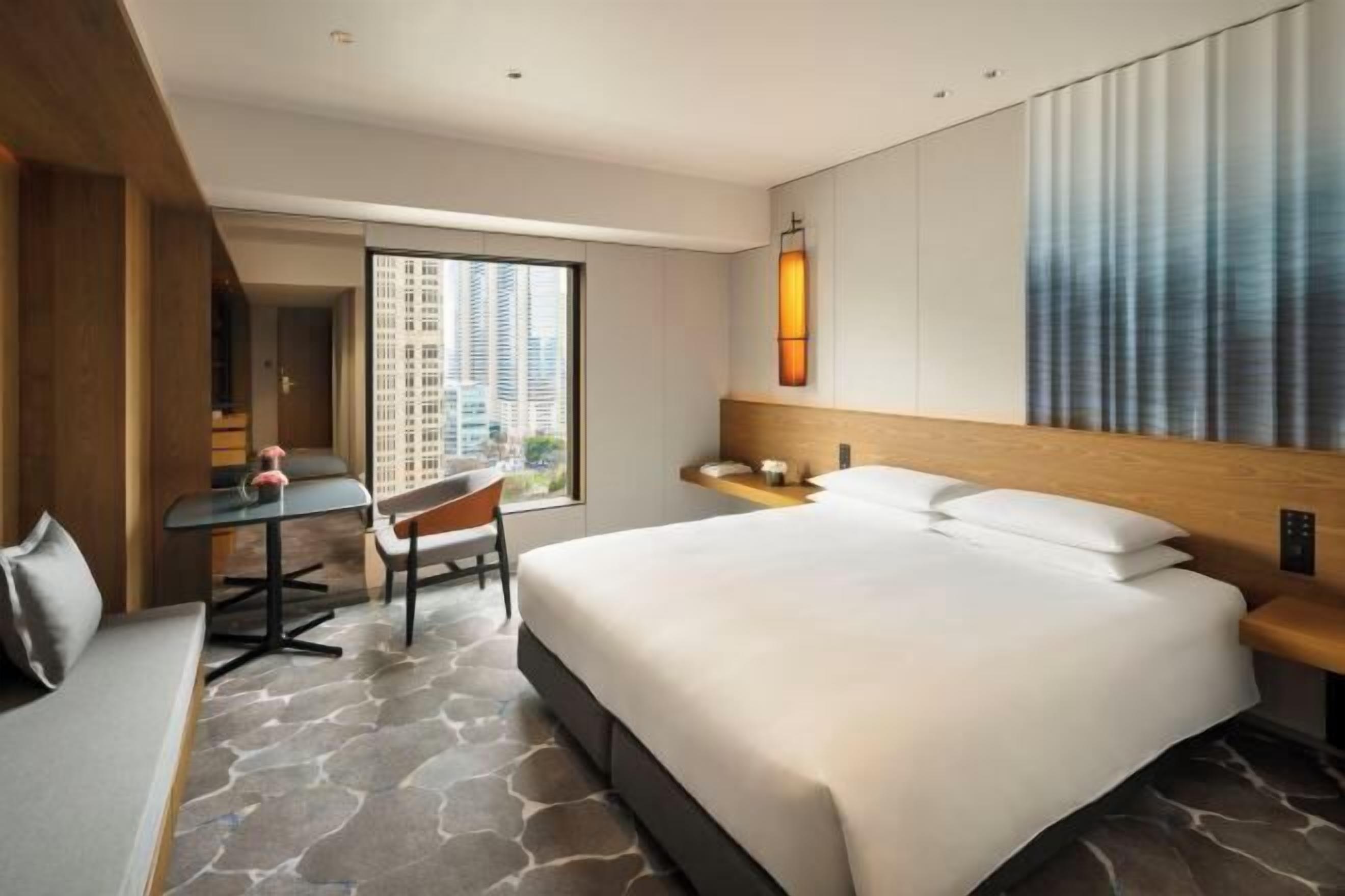 In-room safe, desk, blackout curtains, iron/ironing board