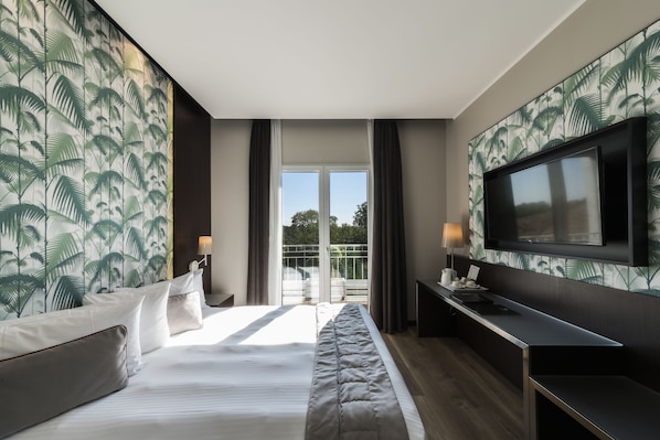 Chambre Double ou avec lits jumeaux, vue parc