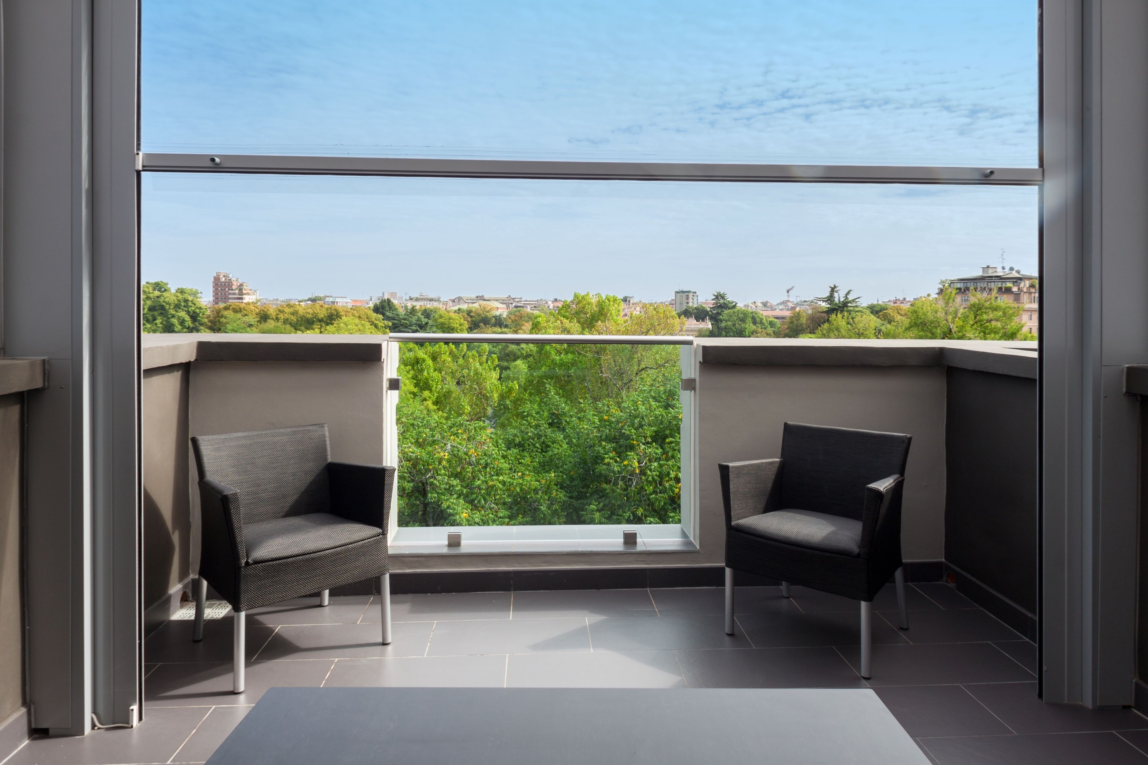 Panoramic-Doppelzimmer | Balkon