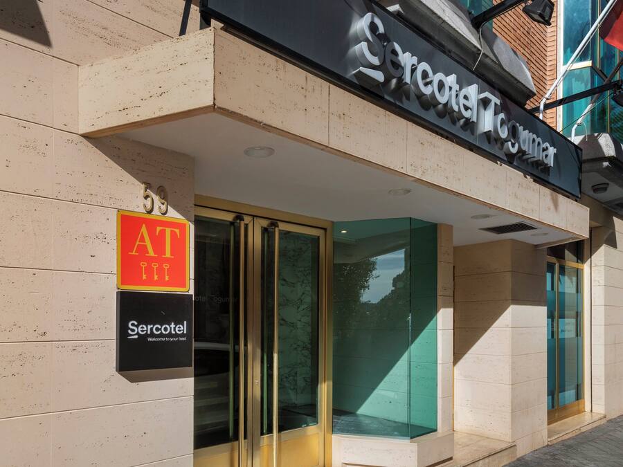 Façade de l’hébergement