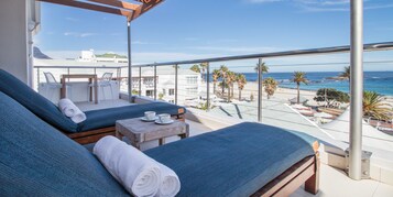 Penthouse, vue mer (Suite ) | Vue depuis le balcon