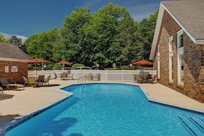 Seasonal outdoor pool
