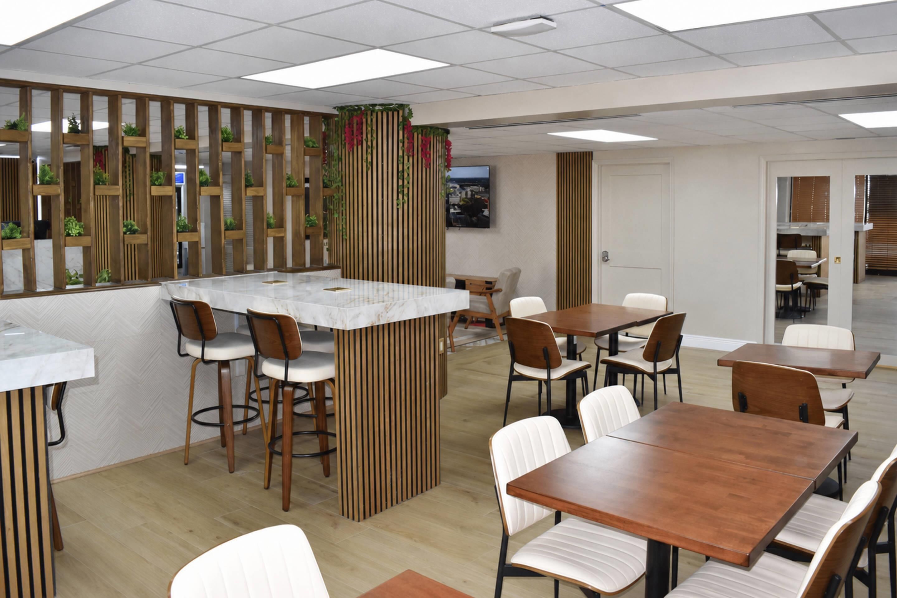 Breakfast area