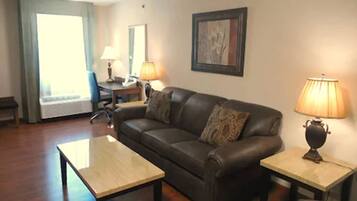 Standard Suite, 1 Bedroom | Living area | 37-inch flat-screen TV with cable channels, TV