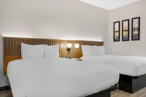 Standard Room, 2 Queen Beds, Non Smoking | Premium bedding, pillowtop beds, in-room safe, desk