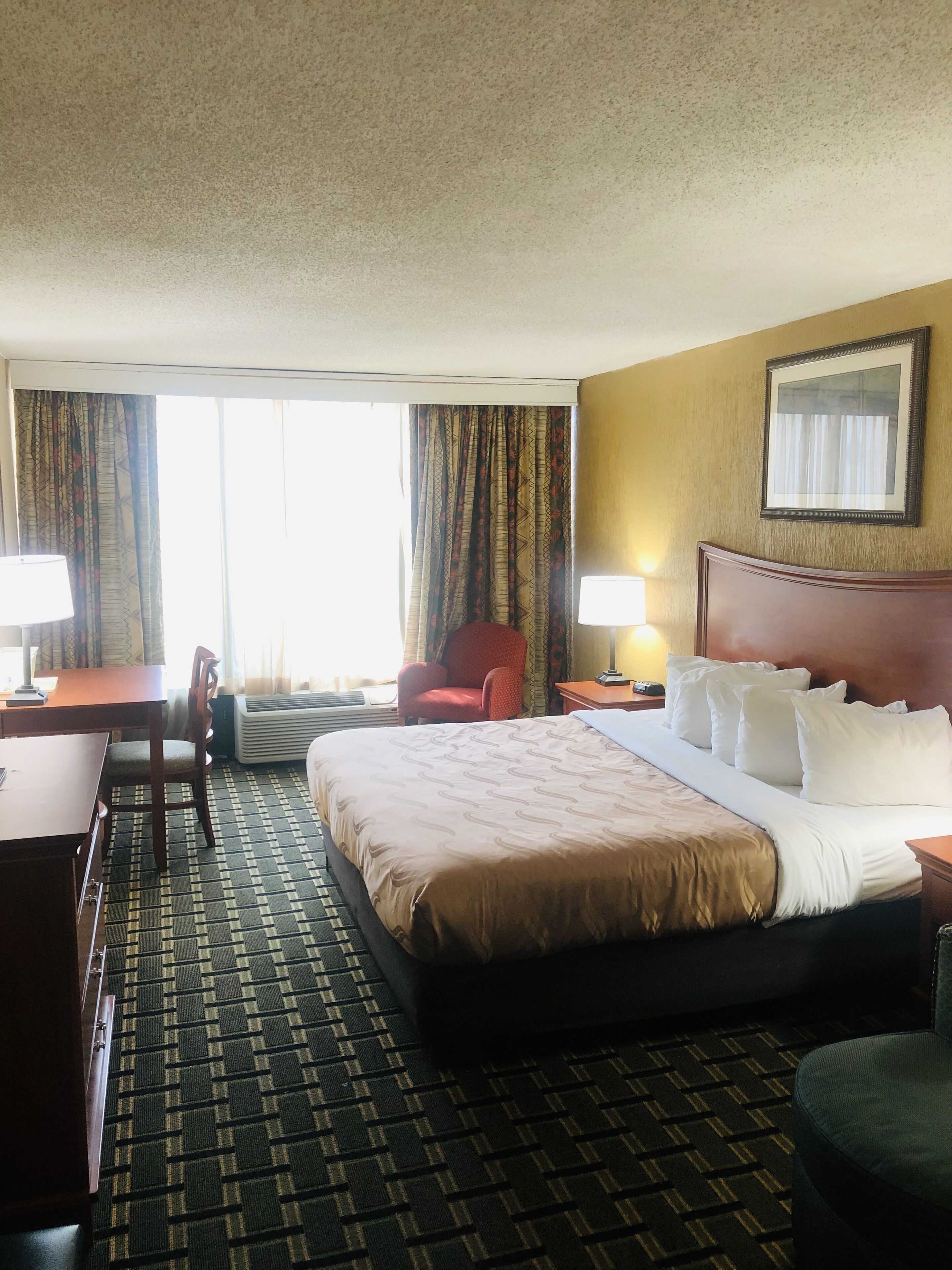 Premium bedding, in-room safe, desk, iron/ironing board
