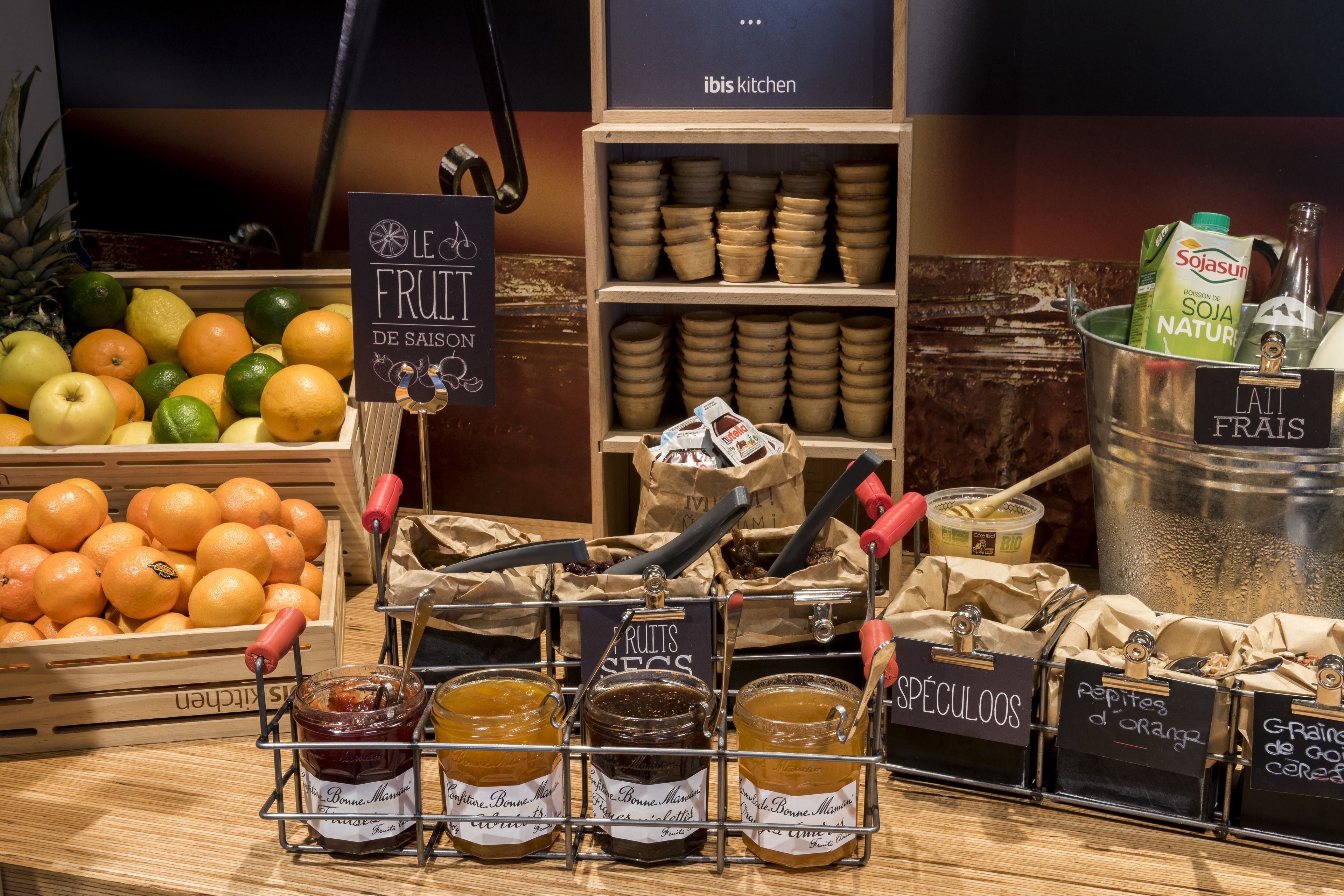 daily buffet breakfast (eur 14.00 per person)