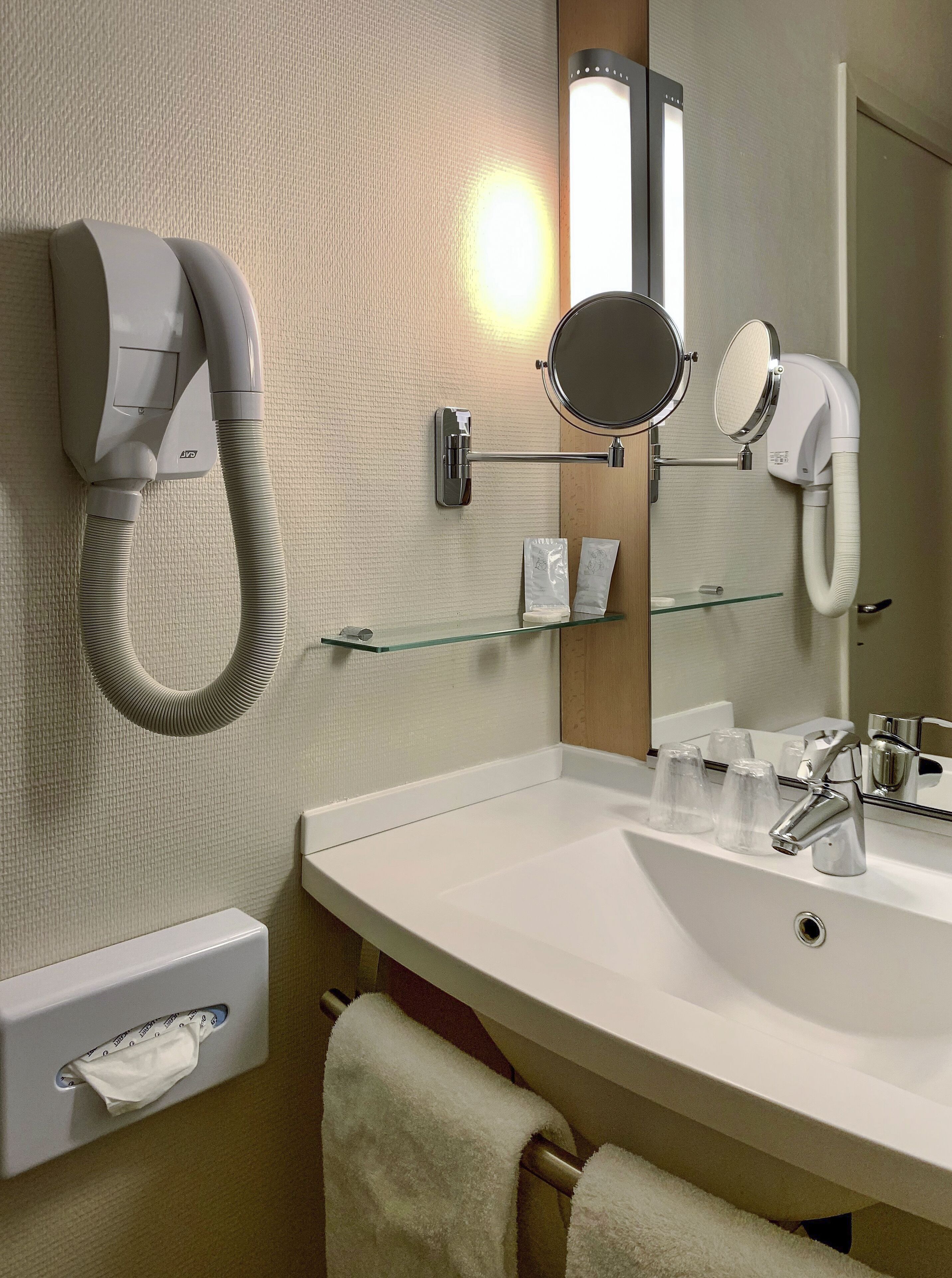 comfort double room, 1 double bed | bathroom | eco-friendly toiletries, hair dryer, towels