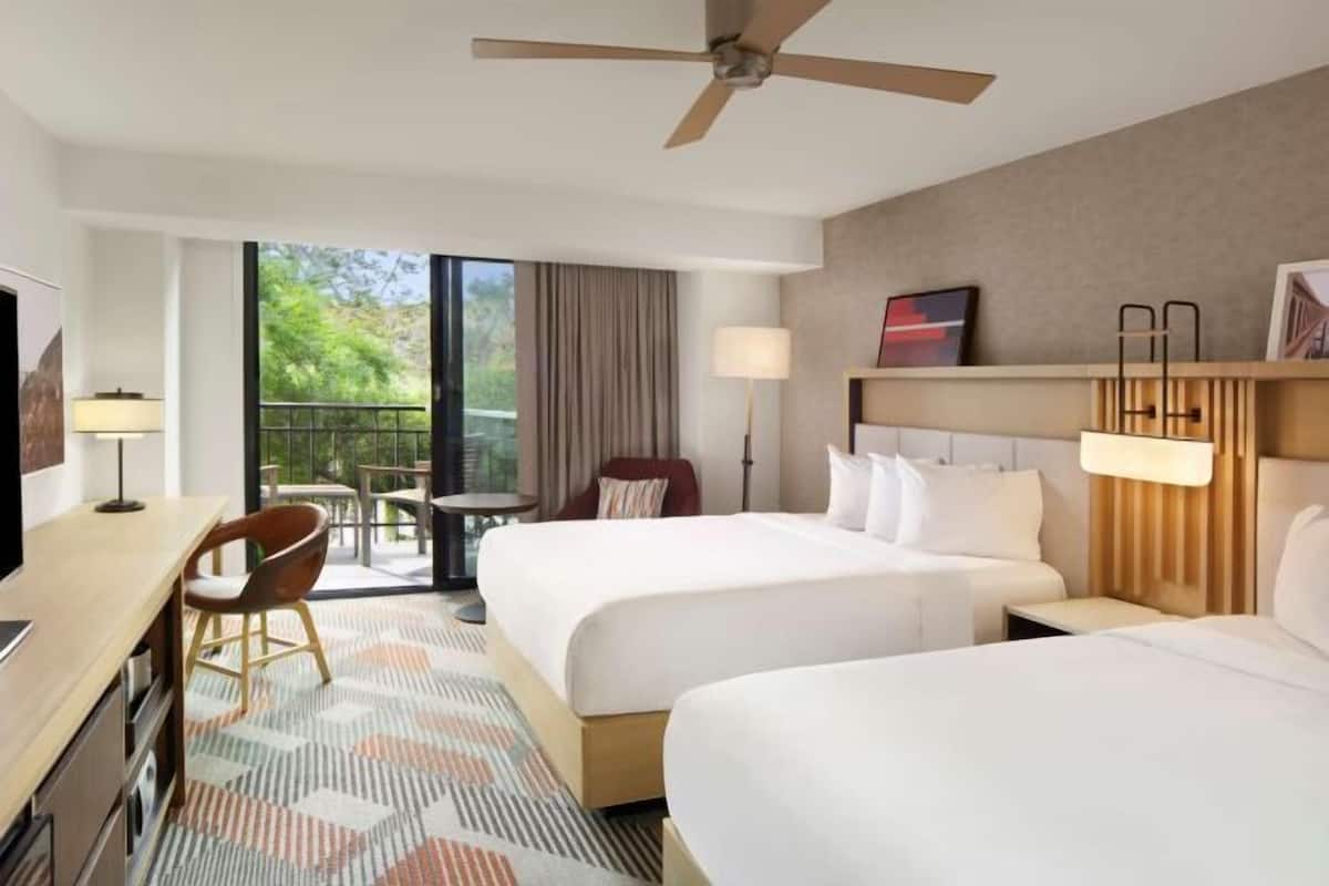 Premium bedding, down duvets, pillow-top beds, in-room safe