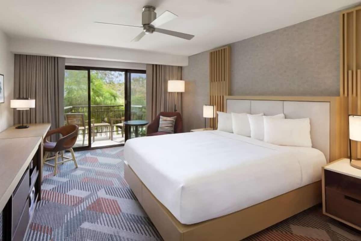 Premium bedding, down duvets, pillow-top beds, in-room safe