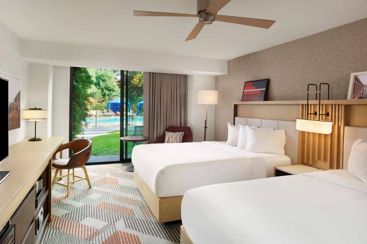 premium bedding, down duvets, pillow-top beds, in-room safe