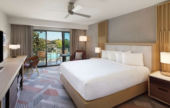 Premium bedding, down comforters, pillowtop beds, in-room safe at Hyatt Regency Monterey Hotel & Spa
