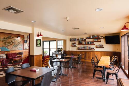 Sala de estar en el lobby