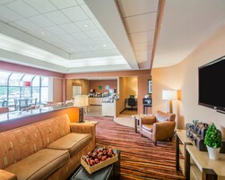 Sala de estar en el lobby