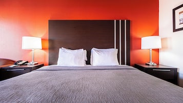 Egyptian cotton sheets, premium bedding, memory-foam beds, desk