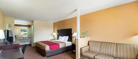 Suite, 1 cama de matrimonio grande con sofá cama, no fumadores | Caja fuerte, escritorio, camas supletorias y wifi gratis