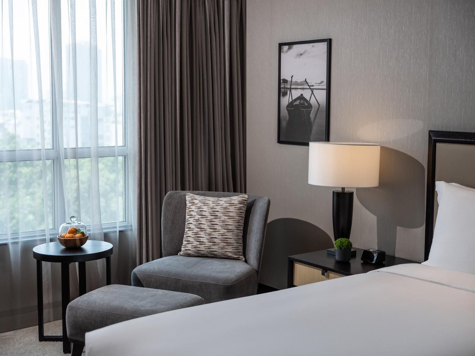 In-room safe, desk, blackout curtains, iron/ironing board