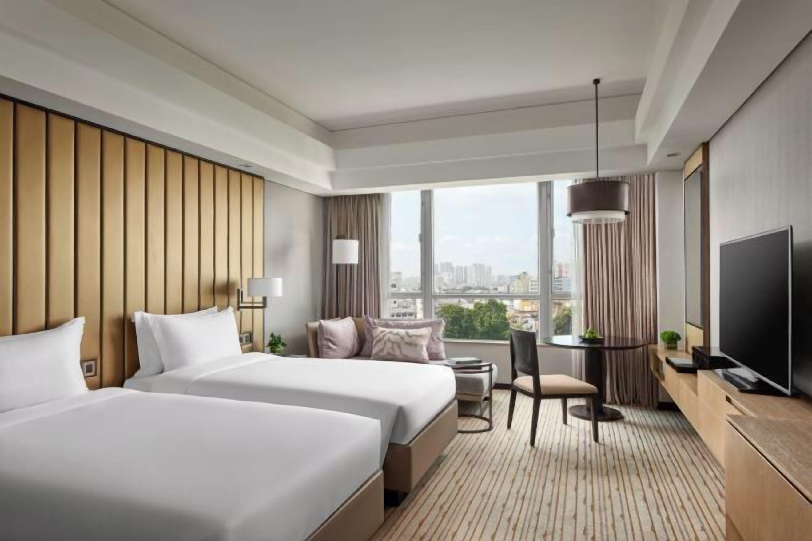 In-room safe, desk, blackout drapes, iron/ironing board