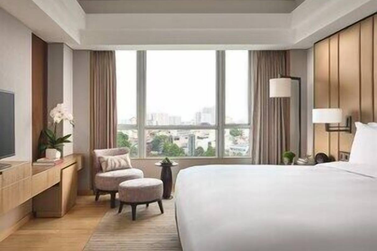 In-room safe, desk, blackout drapes, iron/ironing board