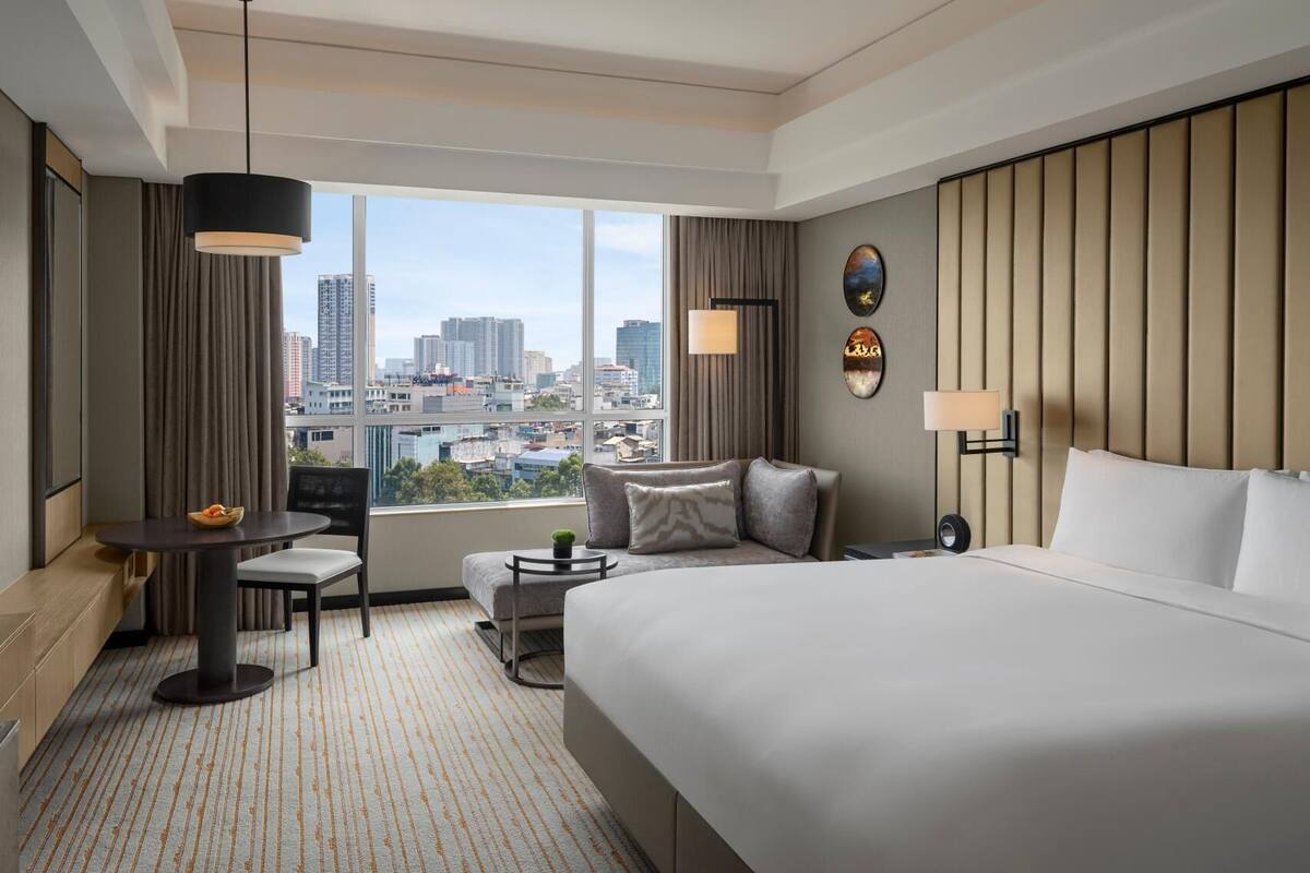 In-room safe, desk, blackout drapes, iron/ironing board