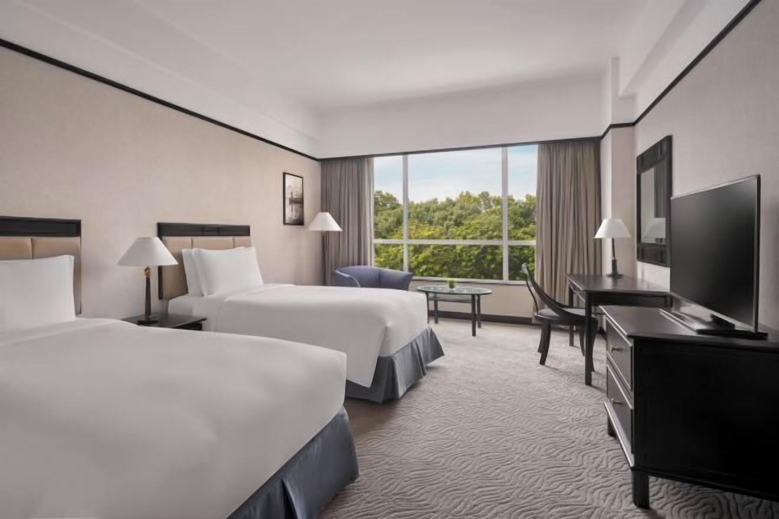 In-room safe, desk, blackout drapes, iron/ironing board