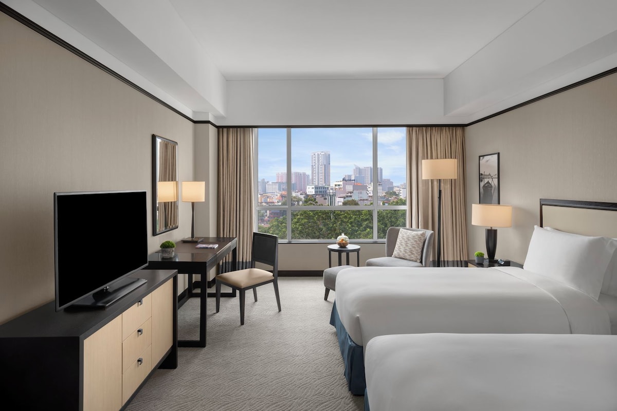 In-room safe, desk, blackout drapes, iron/ironing board