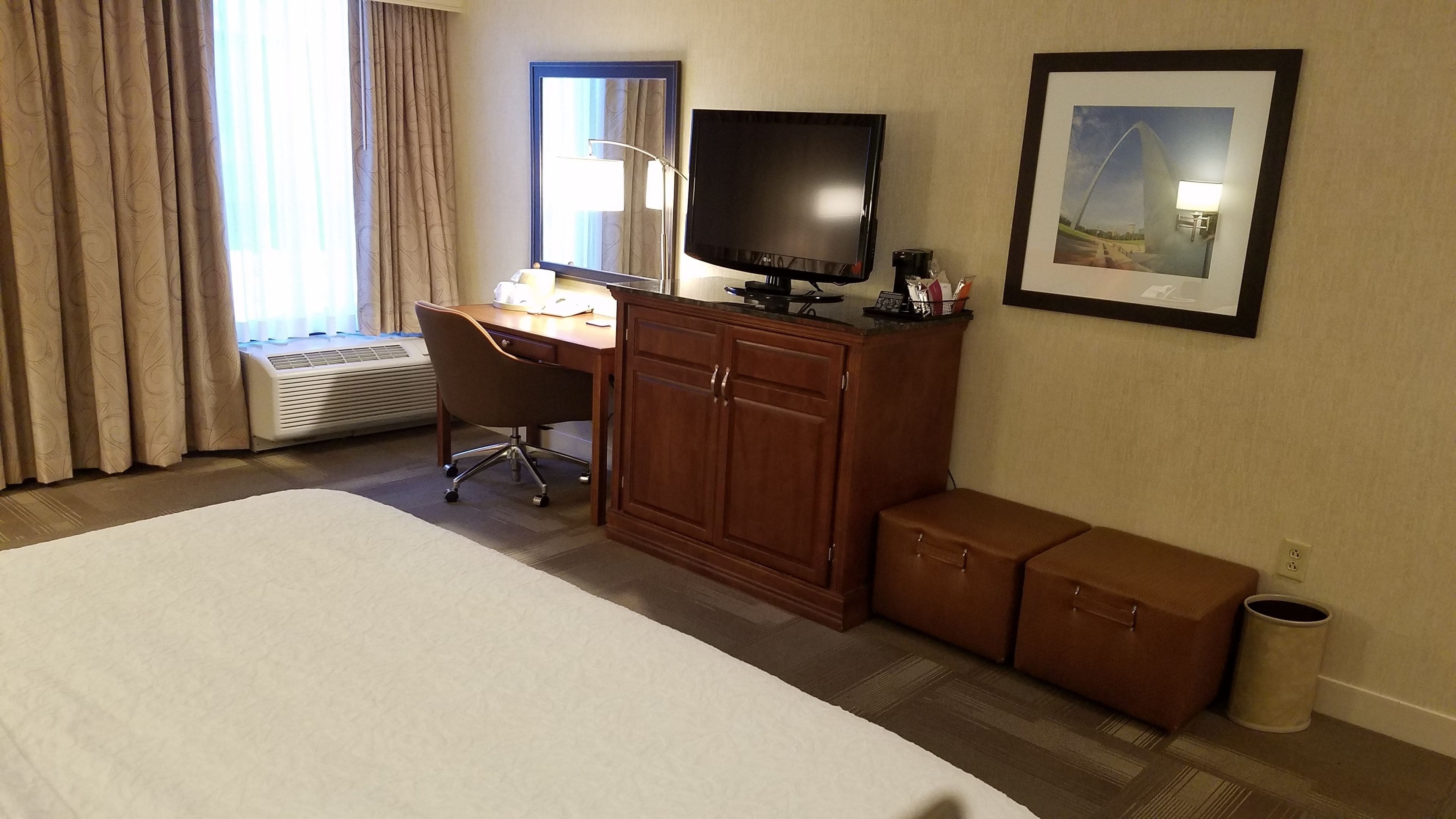 desk, laptop workspace, iron/ironing board, free cots/infant beds