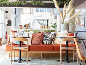 Frokost, lunsj og middag serveres, italienske retter 