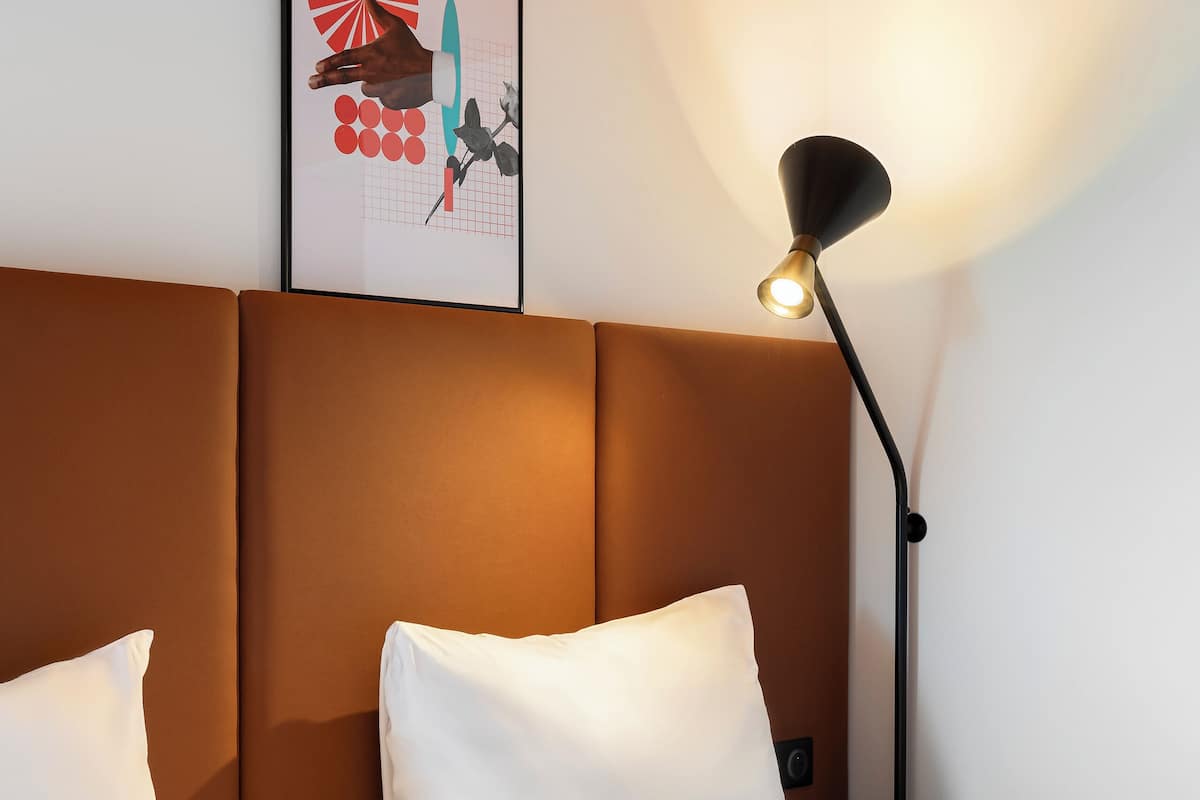 standard twin room, 2 single beds | hypo-allergenic bedding, desk, laptop workspace, blackout curtains