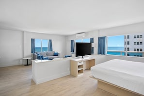 1 bedroom, in-room safe, blackout curtains, iron/ironing board