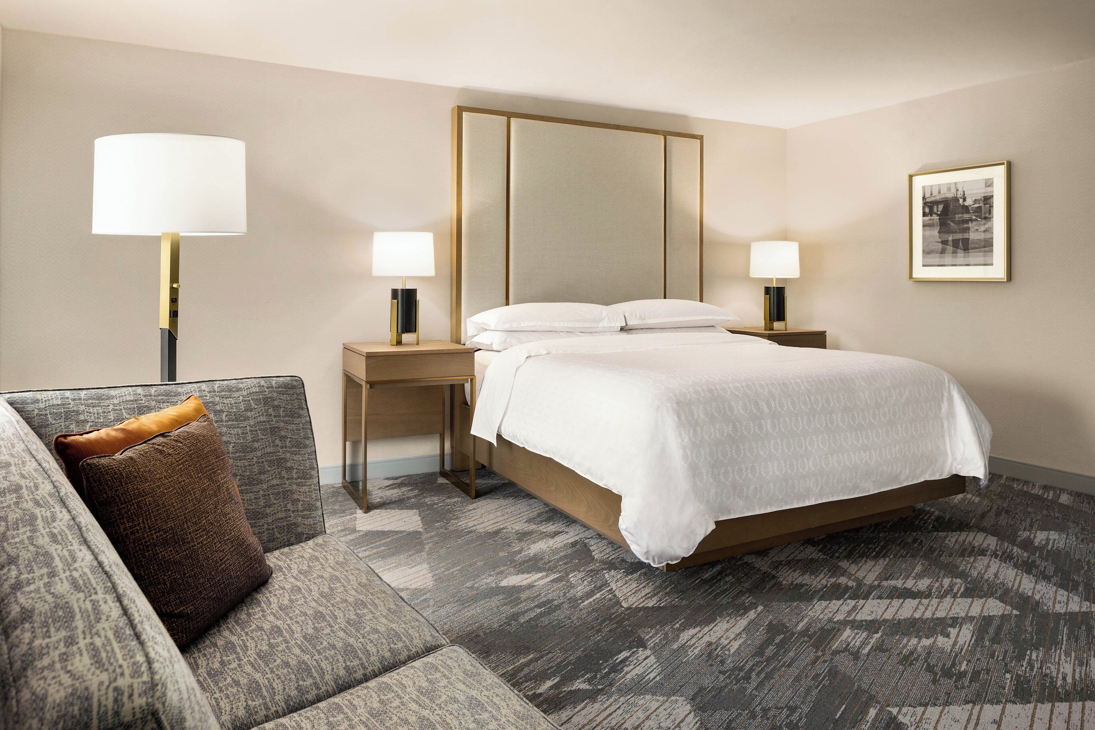 room, 1 king bed with sofa bed | 1 bedroom, premium bedding, in-room safe, desk