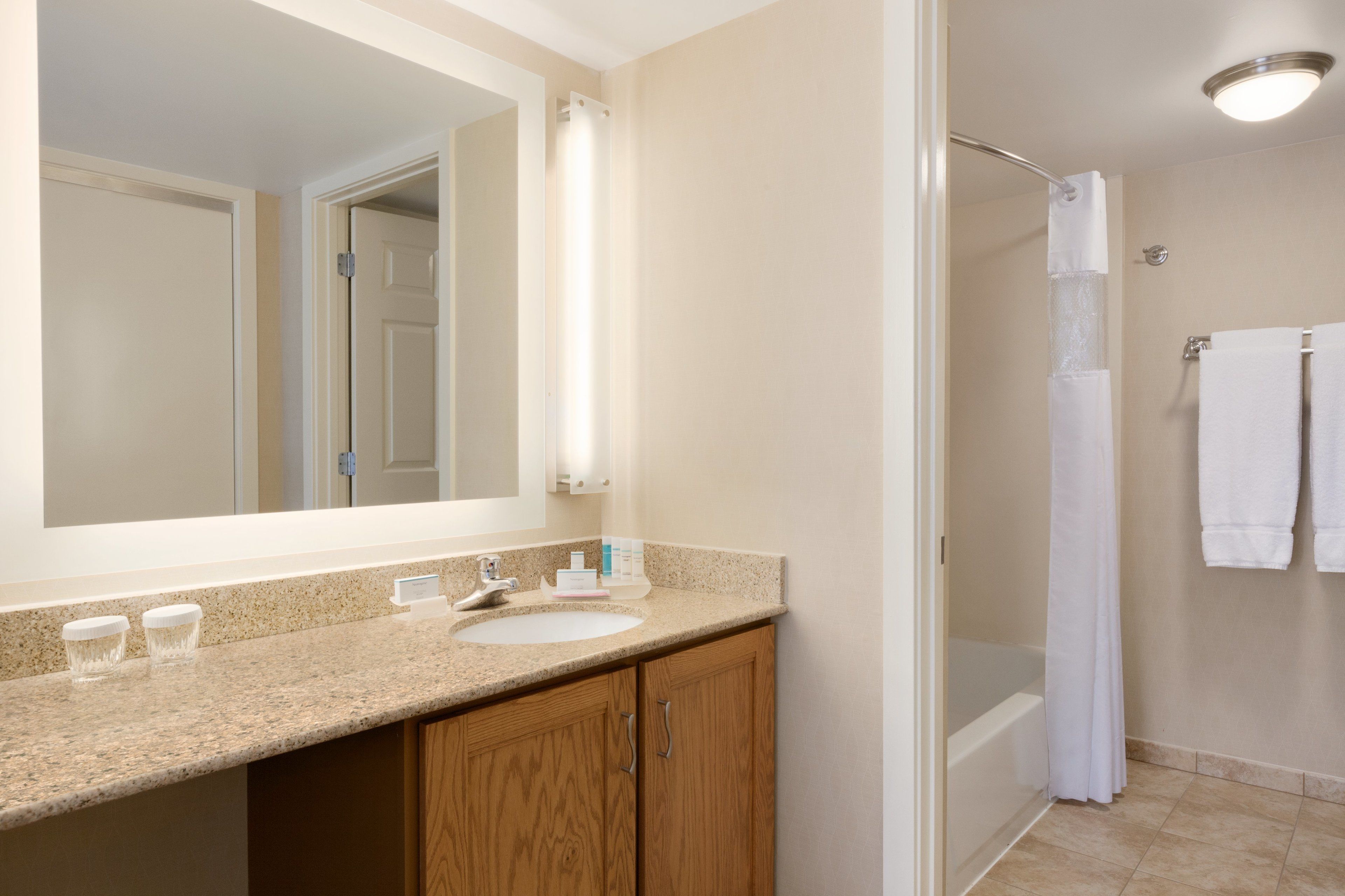 free toiletries, hair dryer, towels, soap